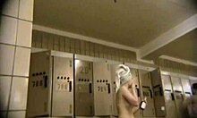 Changing room voyeur video featuring a big-breasted amateur