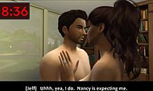Les femmes mariées Rencontre chaude avec son voisin dans Sims 4