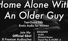 Mulțumește unui bărbat mai în vârstă cu experiență pentru îngrijirea lui post-coitală în această experiență audio erotică
