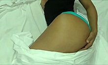 Amateur Asian babe indulges in masturbation with her follower